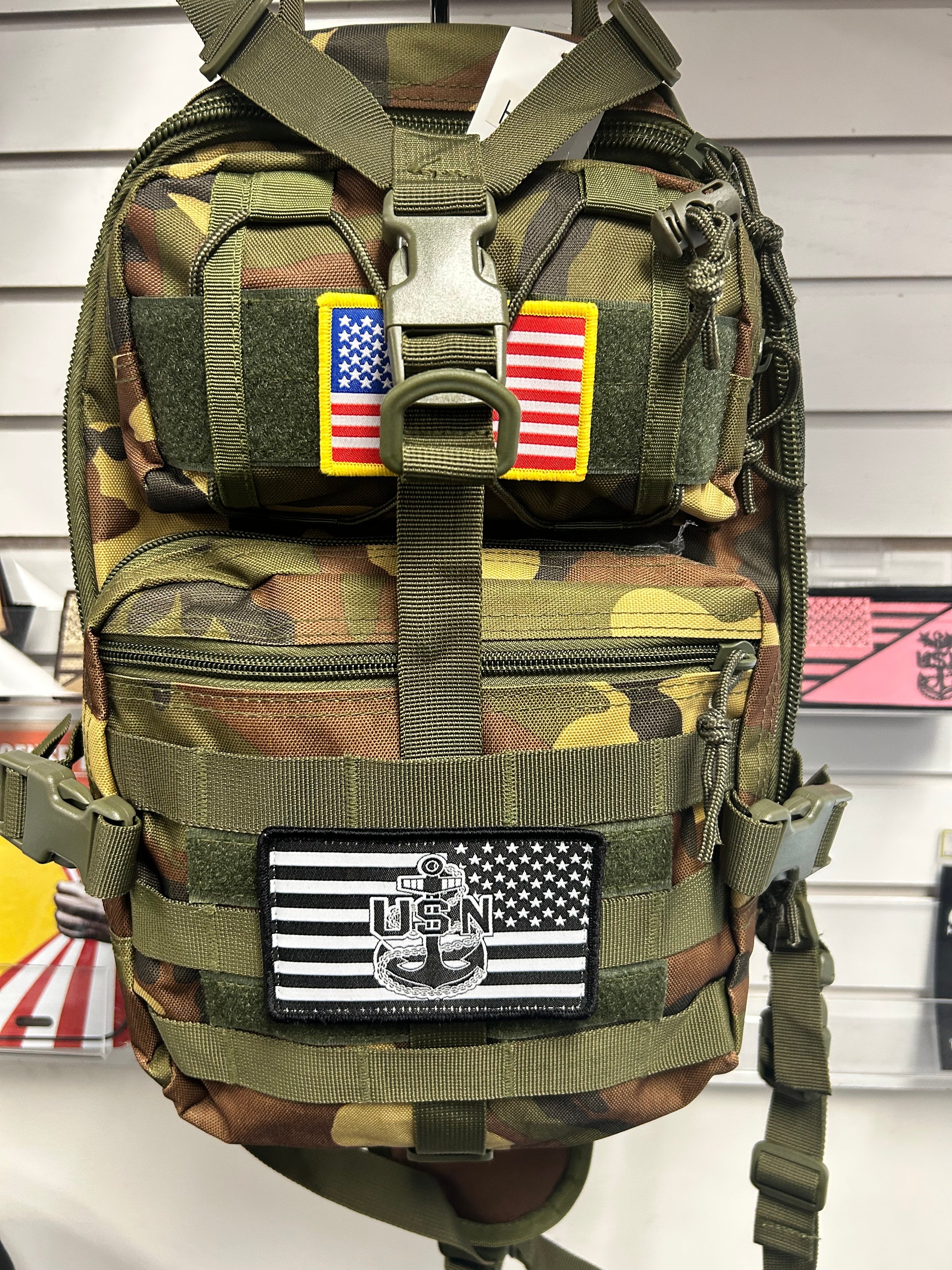 CAMO BACK PACK