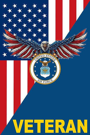 U.S Air Force Veteran Garden Flag 12x18 Inch