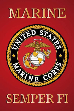 U.S Marine Corps Garden Flag 12x18 Inch