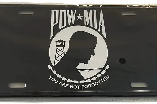 POW MIA License Plate