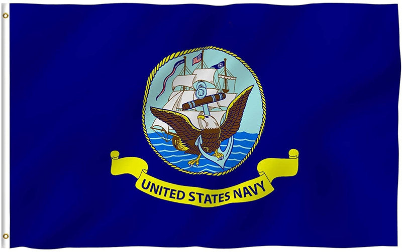 3x5 foot US NAVY FLAG