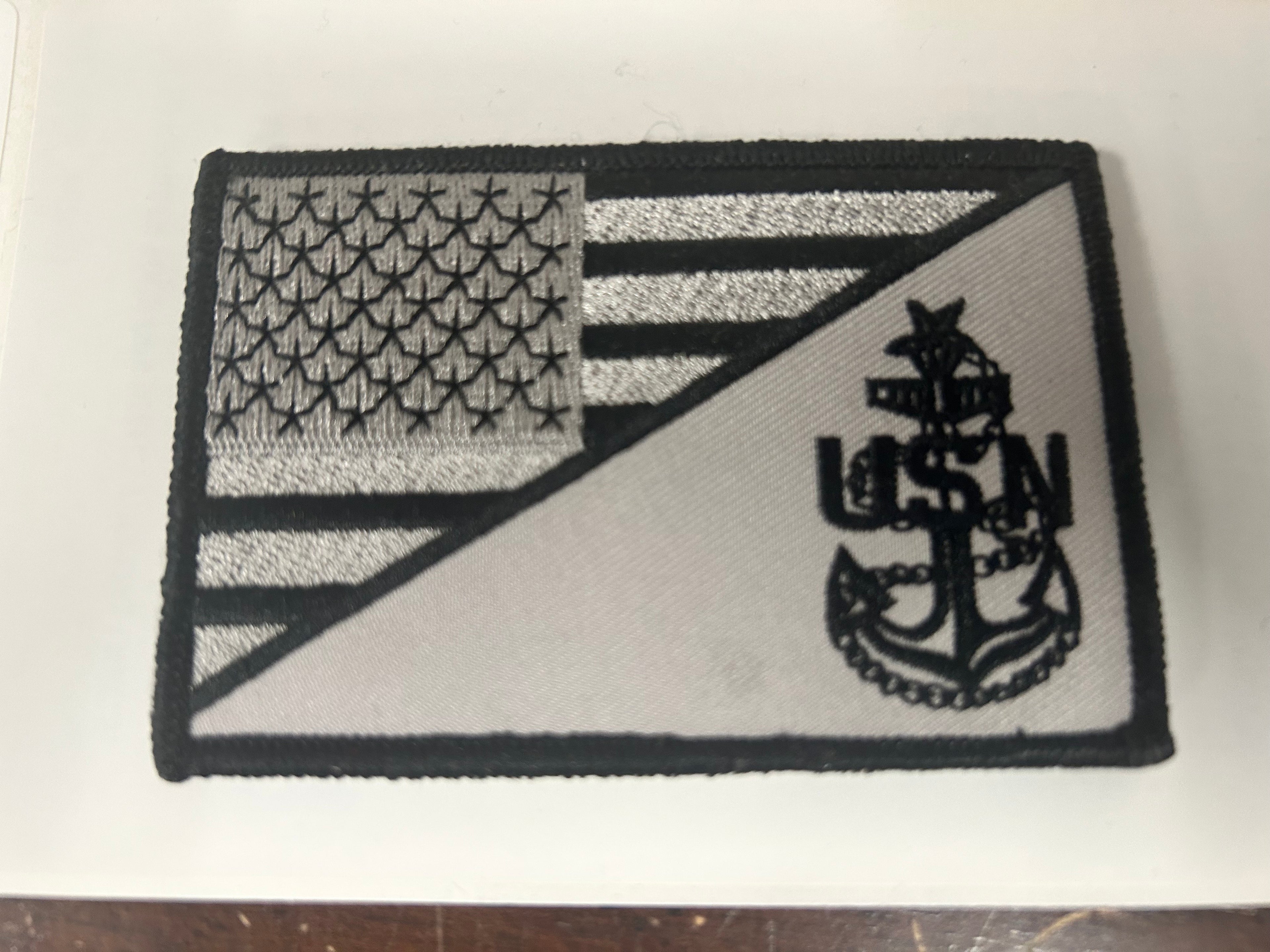 2.65X4 WITH VELCRO SENIOR CHIEF PATCH